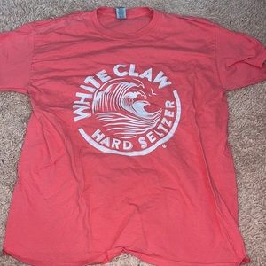 Pink white claw shirt